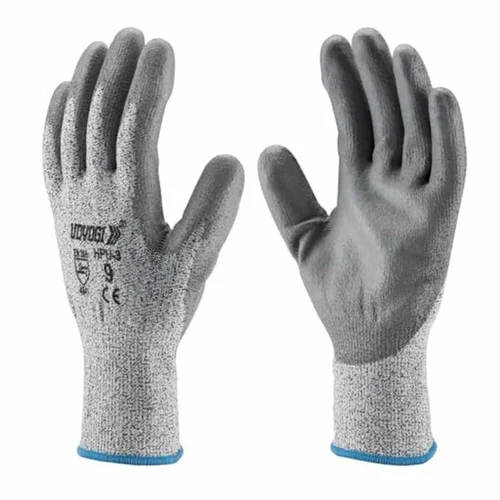 hpu 3 cut level 3 liner palm pu coated gloves 500x500